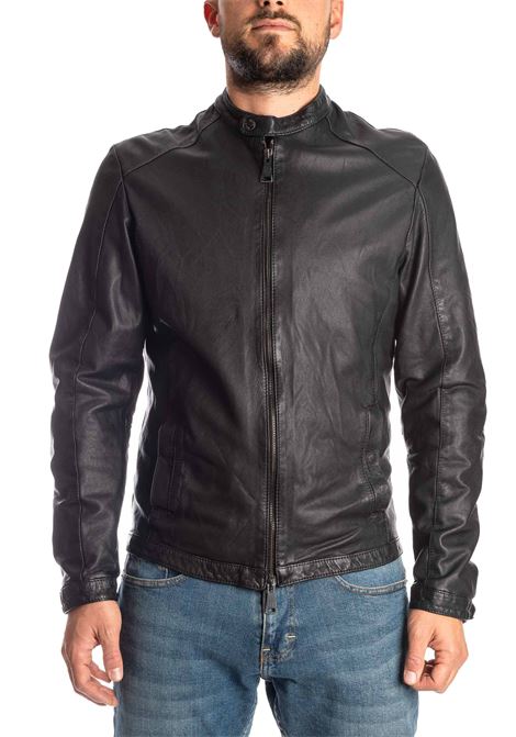 Biker nappa washed nero PK BY PASKAL | 720NAPPA NAT WASHED-NERO